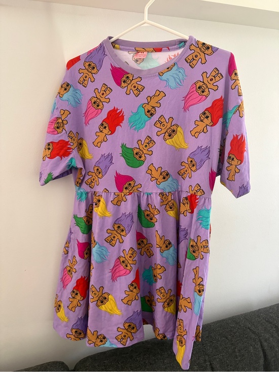 cakeworthy Dresses & Skirts - Cakeworthy Trolls Purple babydoll dress